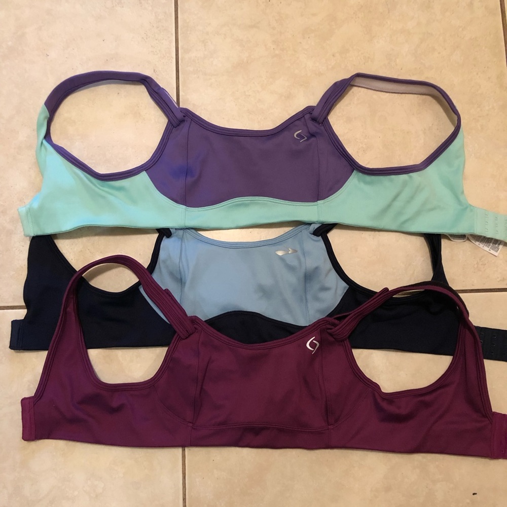 32B - Set of 3 Brooks Fiona sports bras